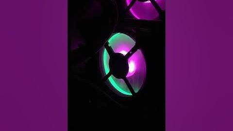 LL120 RGB ICUE SYNC/LAG BUG DUE TO BAD RGB FAN.
