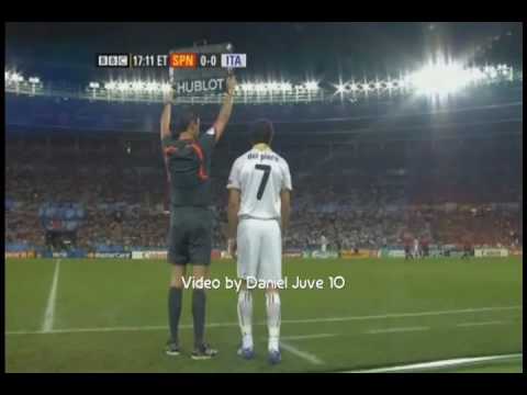 EURO 2008 - Del Piero vs Sergio Ramos (Italy x Spain)