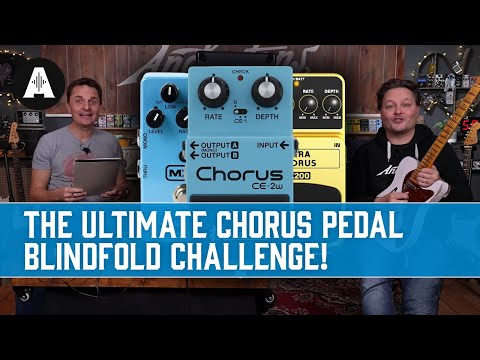 The Ultimate Chorus Pedal Blindfold Challenge - 8 Pedals - £20 - £280 Shootout!