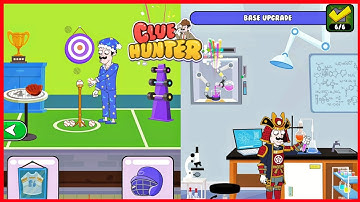 CLUE HUNTER  - Gameplay Walkthrough  ||  Upgrade All Levels Unlocked Base Ground