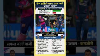 वैभव सूर्यवंशी रफ्तार कम😱 #mhacommunity#ipl #sports #shorts #shortsfeed