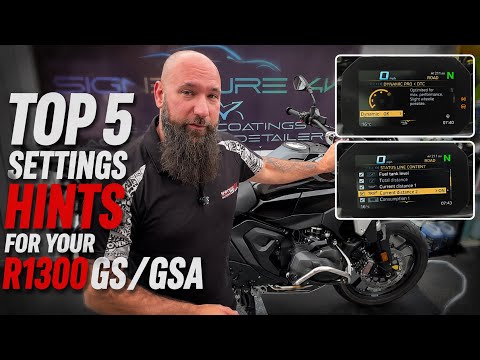 Top 5 Settings Hints for the R1300 GS/A