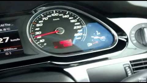 Audi RS6 ABT 715bhp with ABT exhaust acceleration test 0-100kmh 4.3 seconds