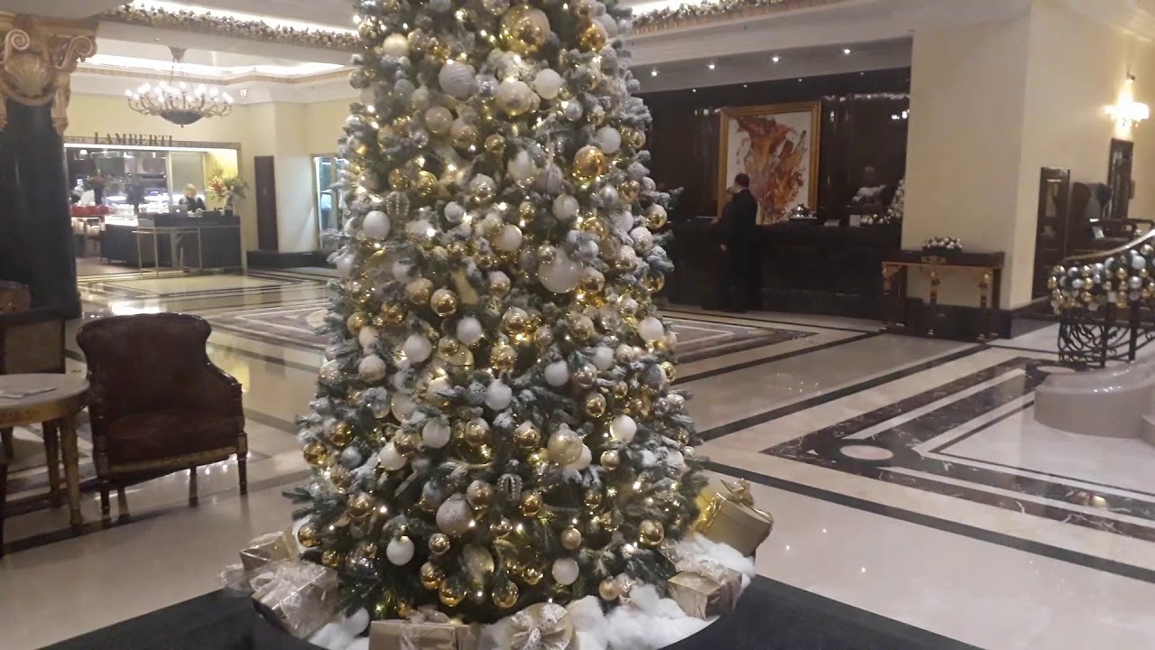 Москва, Тверская, Отель Ритц Карлтон 🎄🎄🎄 - YouTube