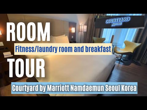 Courtyard by Marriott Seoul Namdaemun | Korea | King bed | Facilities and breakfast | May 2024