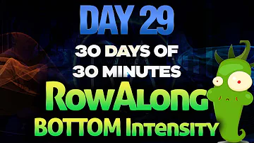 30 Days of 30 Minute Rows - Day 29 - 30mins 18spm Indoor Rowing Workout