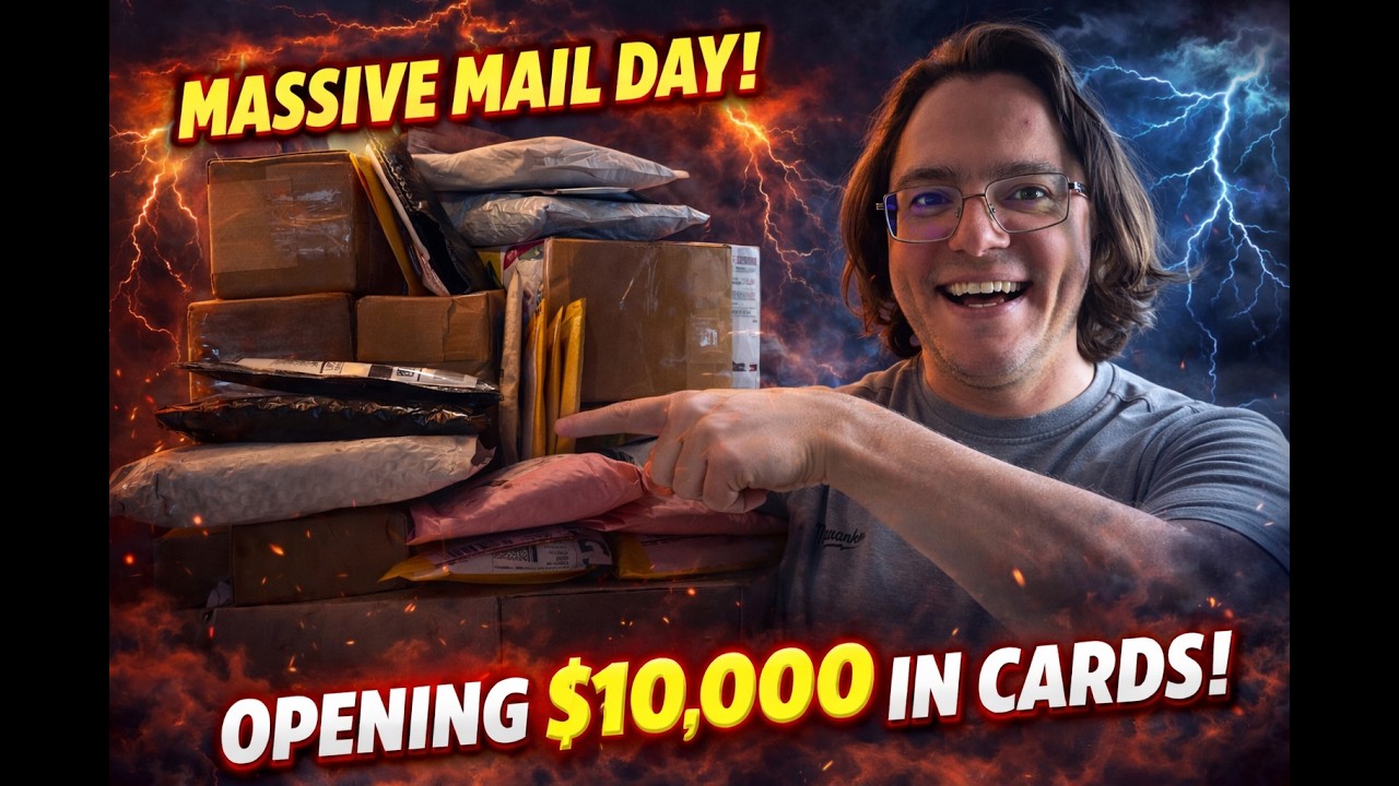I Spent $10,000 on Cards… This Mail Day Got INSANE - YouTube