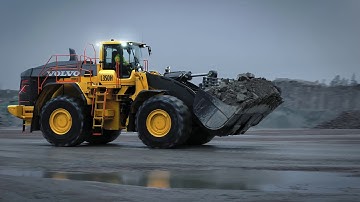 Volvo L350H wheel loader: Smarter, faster, tougher.