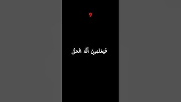 قرأن كريم#ياسر الدوسري#سورة البقرة 25-26#كروما-سوداء#9
