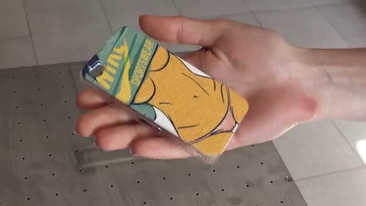 Печать на чехле для телефона - YouTube