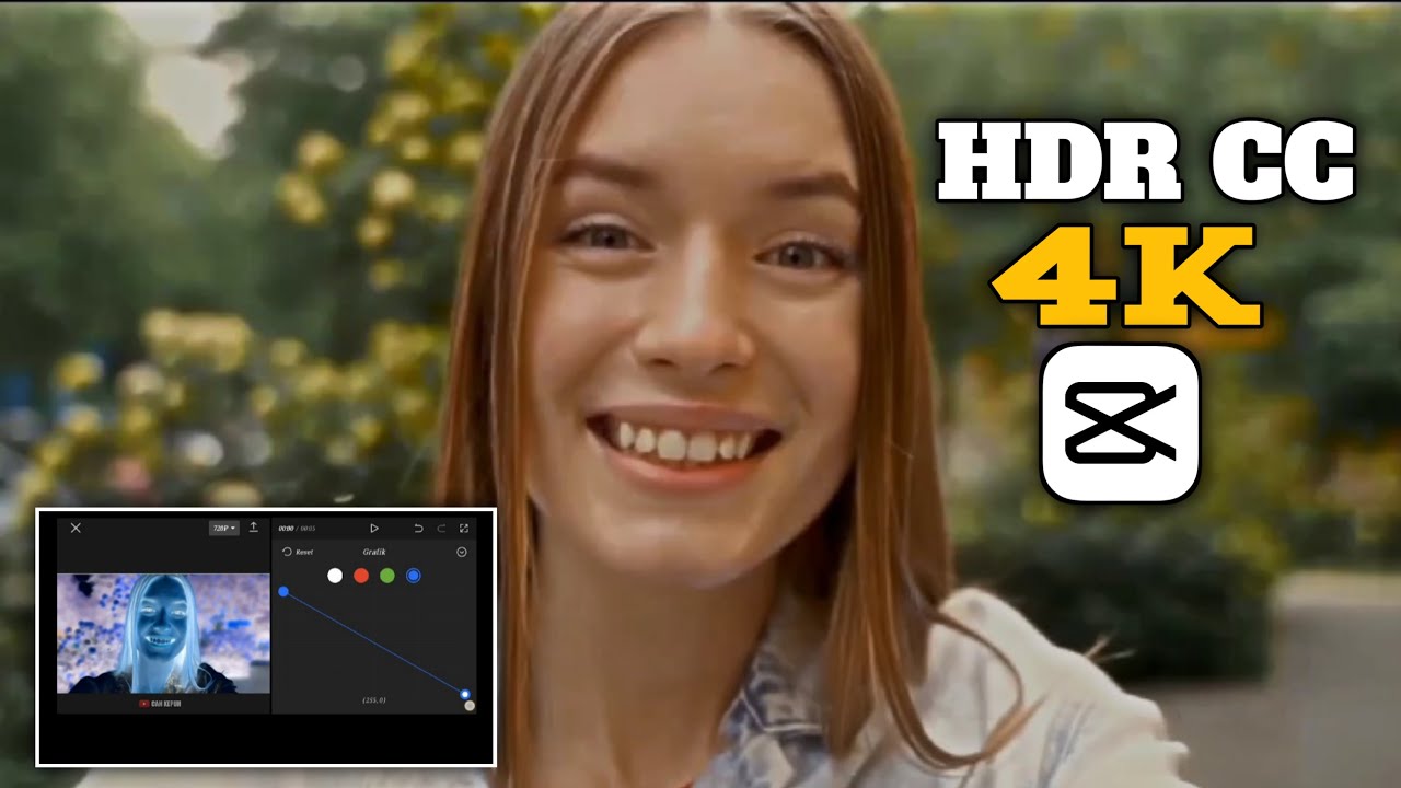 HDR CC TUTORIAL || HOW TO GET 4K QUALITY ON CAPCUT - YouTube