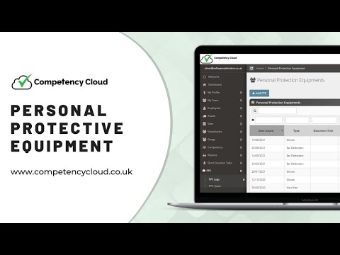 Competency Cloud - How to Add and Allocate PPE's