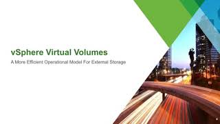 A Technical Overview of Virtual Volumes