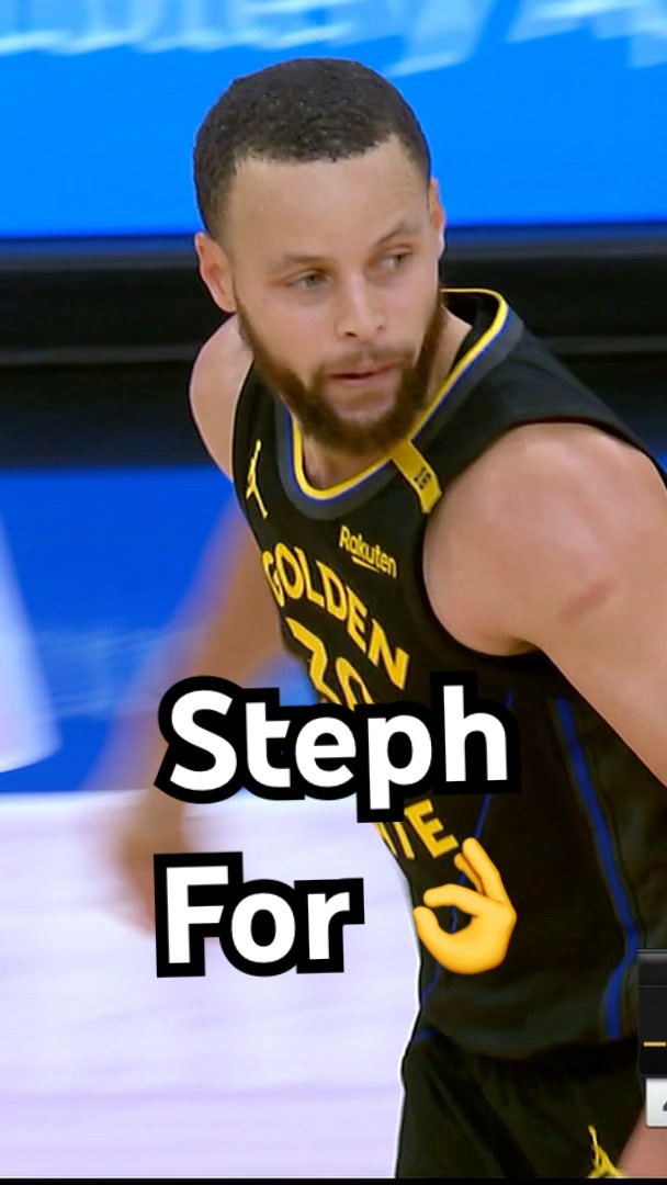 Steph never stops moving!