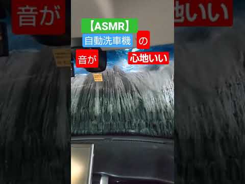 【ASMR】自動洗車機の音が心地いい!　#shorts #youtube #チャンネル登録お願いします #自動洗車機　#ASMR #asmr