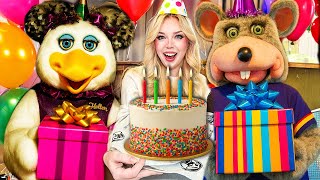 I HAD A CHUCK E CHEESE BIRTHDAY PARTY!... (*FULL MOVIE*)