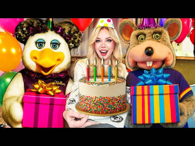 I HAD A CHUCK E CHEESE BIRTHDAY PARTY! (*FULL MOVIE*) - YouTube