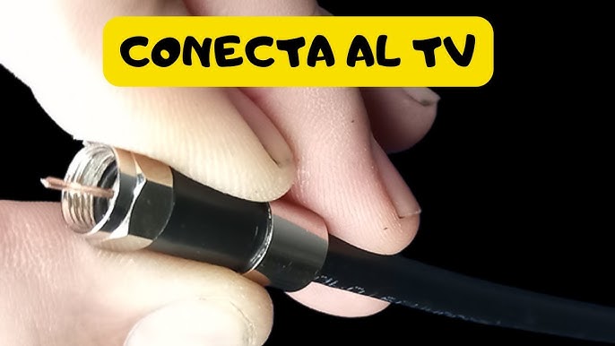 Antena De TV De Oreja De Conejo Para Interiores Universal Para HDTV Ready  VHF Dual Loop Coaxial Baoblaze Orejas de conejo de interior de la antena