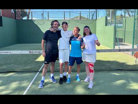 🎾 Jesahel, Côme et Guillaume en stage de Padel à Barcelone 🎾