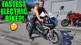 THE FUTURE IS HERE: Energica Ego First Ride & Review  (Electric Motorcycle)