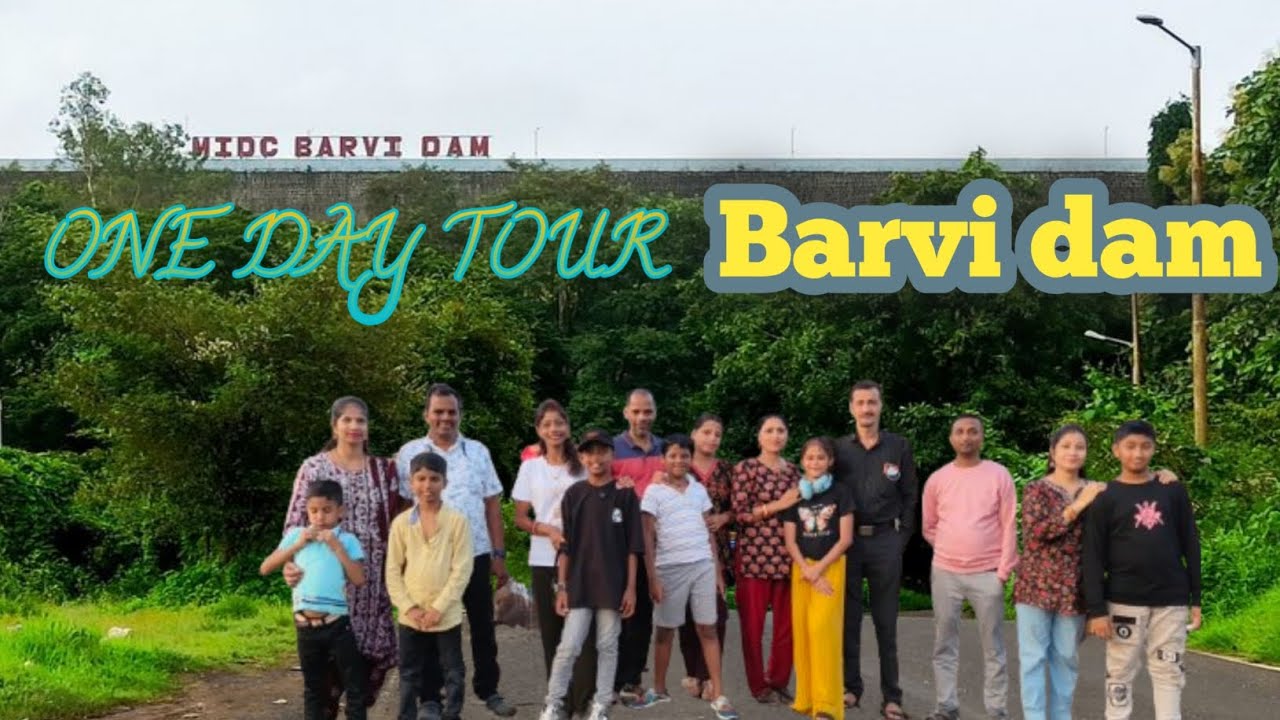 One day trip barvi dam with my family 