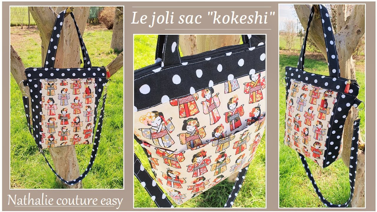 Tutoriel couture pour confectionner ce joli sac 