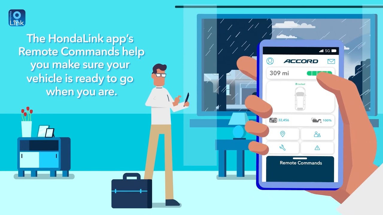 HondaLink: Remote Commands