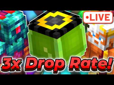 🔴 Mythological Dye Grind! (MAX SBXP) 🔴 Hypixel SkyBlock LIVE