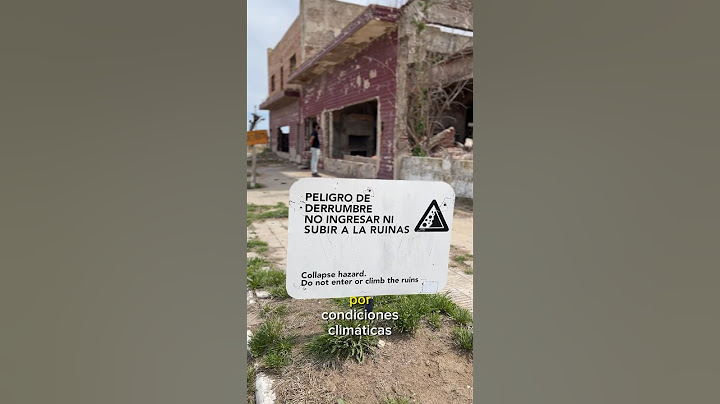 ¿Te imaginas ser la única persona que viva en un pueblo fantasma?  #argentina  #travel #epecuen