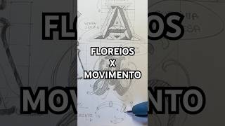 Movimento contínuo é muito importante pra passar fluidez #lettering #caligrafia #customlettering
