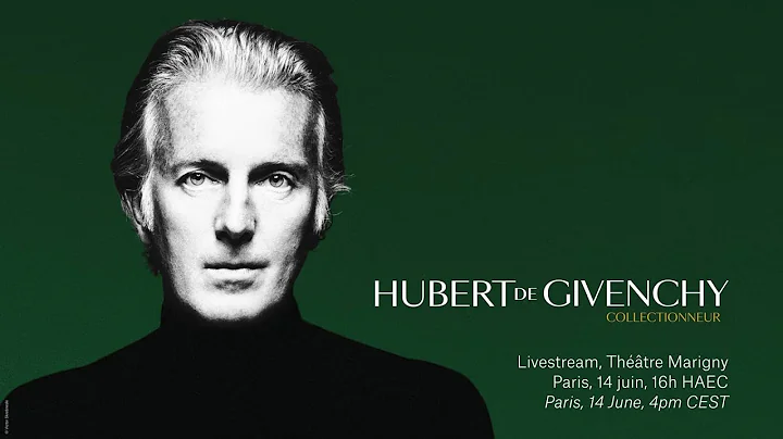 Livestream | Hubert de Givenchy  Collectionneur: C...