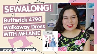 Minerva Sew-Along - Butterick 4790 Walkaway Dress