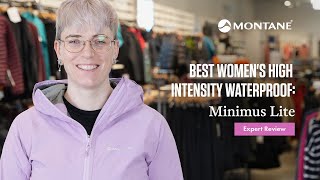 The Best Women's Waterproof Jacket for high intensity activities - Montane Minimus Lite Jacket 2023 screenshot 4
