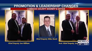 Lubbock County Sheriff’s Office announces new department leaders