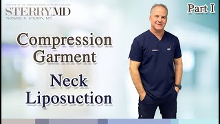 Compression Strap After Neck & Chin Liposuction I New York Plastic Surgeon Dr. Thomas P. Sterry