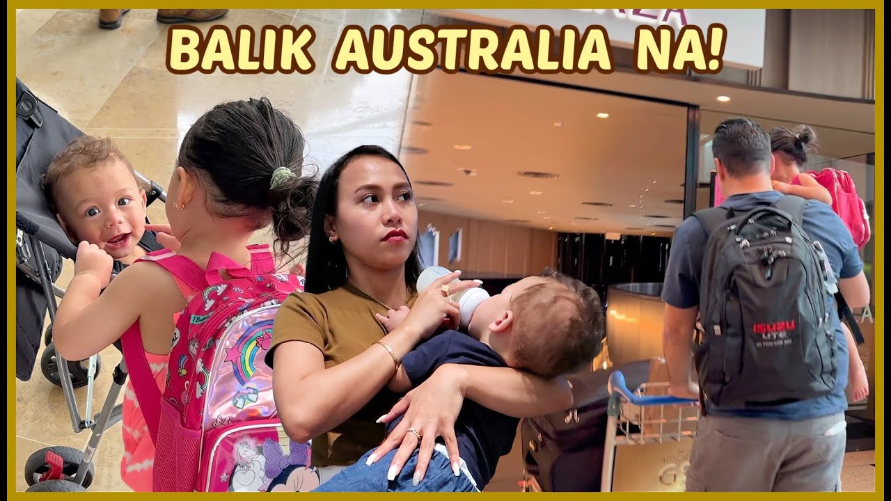 NAKAUWI NA KAMI NG AUSTRALIA! LAST GALA SA SINGAPORE! ❤️ | rhazevlogs