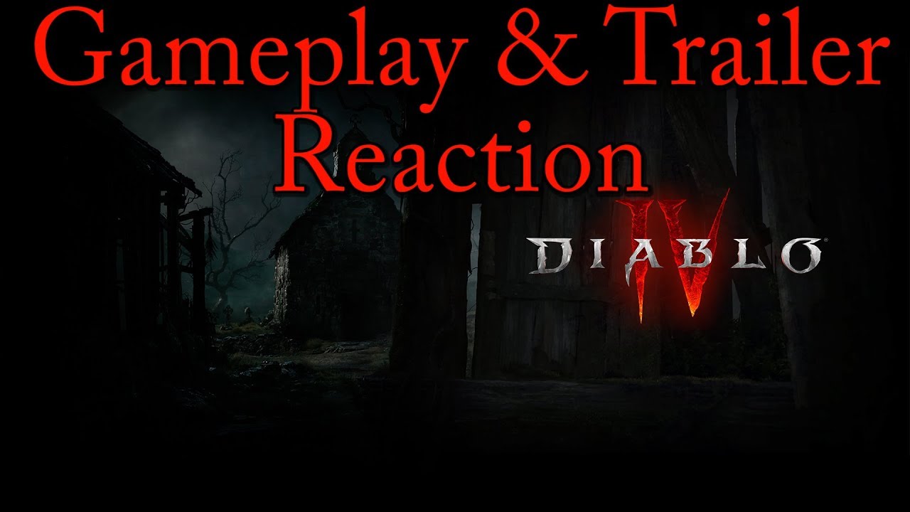 Diablo 4 Trailer And Gameplay Reaction  YouTube