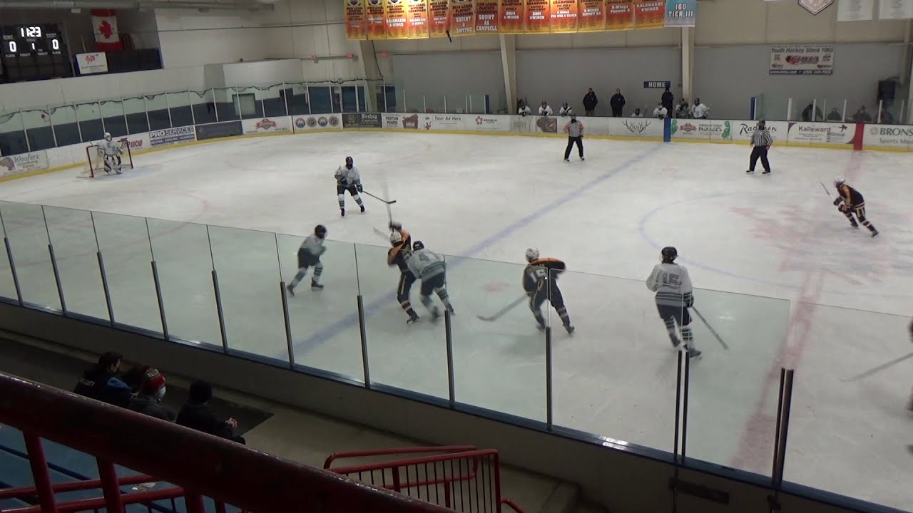 Kalamazoo United v Kalamazoo Eagles 217 1st Period YouTube