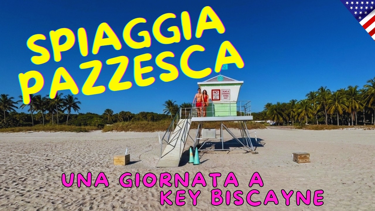 KEY BISCAYNE: la spiaggia più bella di MIAMI? 🇺🇸