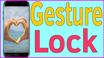 Gesture Lock Screen : How To Set Gesture Screen Lock On Android Phone  #HelpingMind