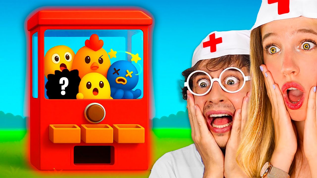 MÁQUINA EXPENDEDORA de MONSTRUOS!! 😱 (simulador médico animales)