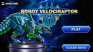 Toy Robot War - Robot Velociraptor screenshot 1