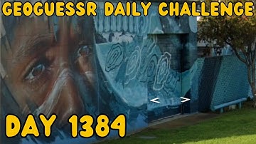 Derailed! Geoguessr daily challenge day 1384!