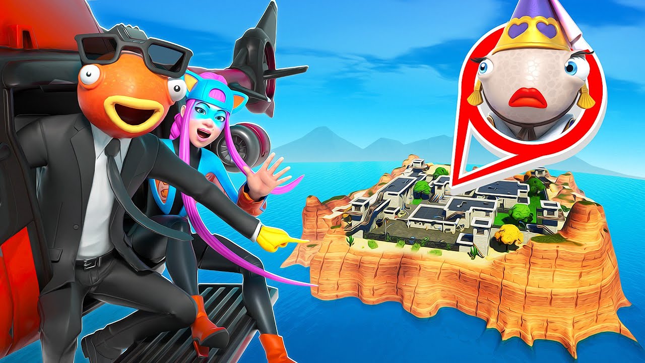 Je SAUVE NOTY de la PRISON de PRINCESSE POISCAILLE ! Fortnite