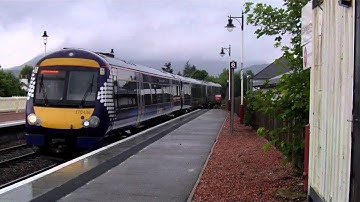 Aviemore HD-First Scotrail Class 170 Turbostar no.170 434 arrives for Inverness