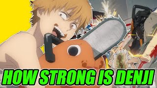 How Strong Is *Denji* In the Anime (Chainsaw Man)