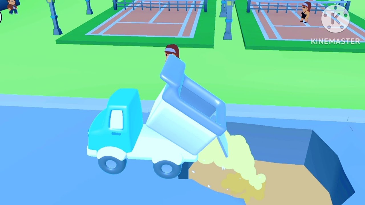 CARTOON CAR CREW REPAIRING ROAD IN STYLE THE ROAD REPAIR MISSION