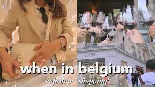when in belgium, café dior + shopping (september 14-16, 2022) | Anna Cay ♥