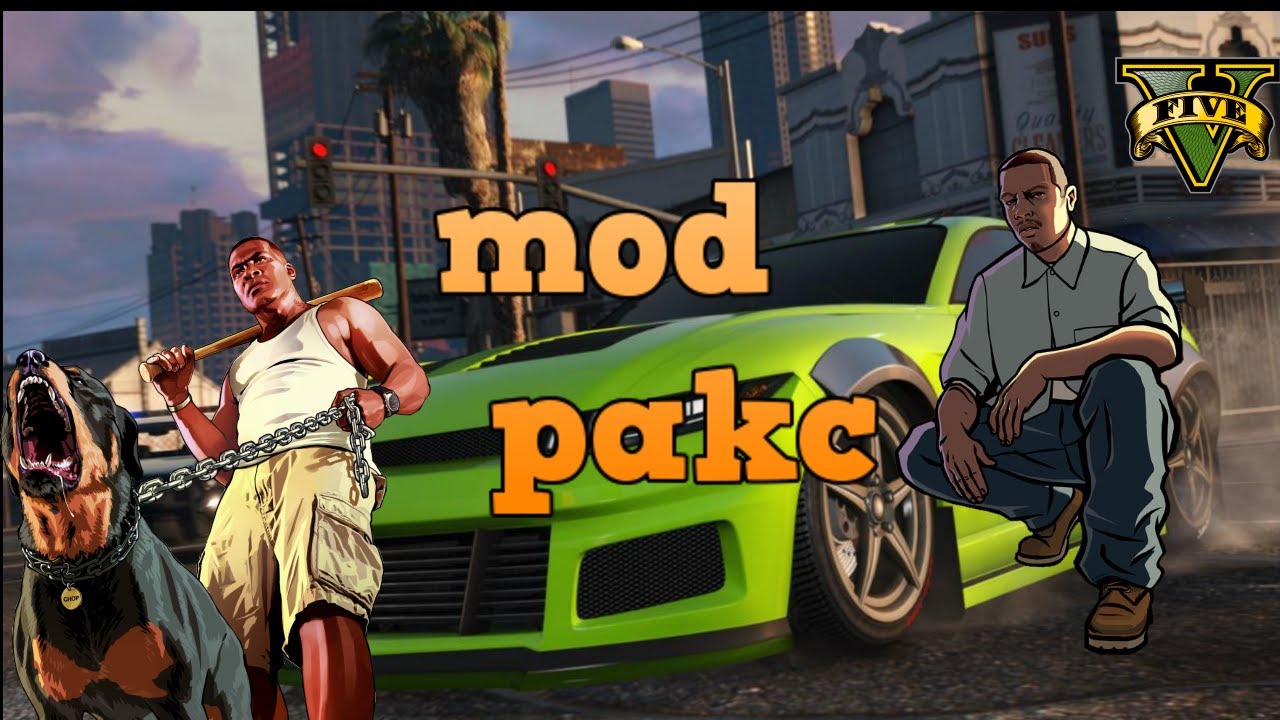 Modpack para gta sa android - YouTube