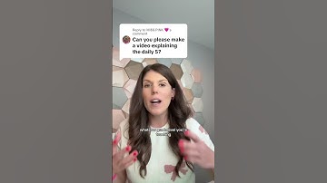 Daily 5 For Beginners 📚